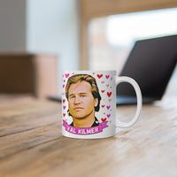 Val Kilmer Cute Gift Mug. Stunning Oil Painting Design. Great Fan Present! Handmade Locally