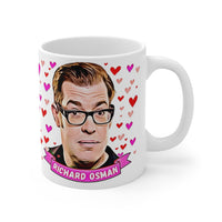 Richard Osman Gift Mug. Stunning Oil Painting Design. Great Fan Present! Handmade Locally