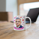 Sadiq Khan London Mayor Appreciation Society Gift Fan Mug. Labour Party Present. Handmade in England