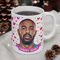 Thierry Henry Cute Gift Mug. Stunning Oil Painting Design. Great Fan Present! Handmade Locally!