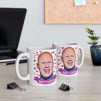 Matt Lucas Cute Gift Mug. Stunning Oil Painting Design. Great Little Britain Fan Present! Handmade Locally