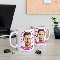 James Farrar Cute Gift Mug. Stunning Oil Painting Design. Great Eastenders Fan Present! Handmade Locally