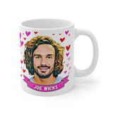 Joe Wicks Cute Gift Mug. Stunning Oil Painting Design. Great Fan Present! Handmade in England.