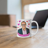 Sir Patrick Vallance Appreciation Society Gift Fan Mug. Scientist Present. Handmade in England