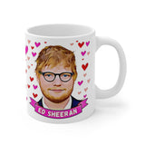 Ed Sheeran Cute Gift Mug. Stunning Oil Painting Design. Great Fan Present! Handmade