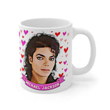 Michael Jackson Cute Gift Mug. Stunning Oil Painting Design. Great Fan Present! Handmade Locally