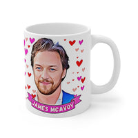 James McAvoy Cute Gift Mug. Stunning Oil Painting Design. Great Fan Present! Handmade Locally