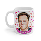 Elon Musk Cute Gift Mug. Stunning Oil Painting Design. Great Fan Present! Handmade Locally