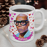 Rupaul Cute Gift Mug. Stunning Oil Painting Design. Great Fan Present! Handmade Locally