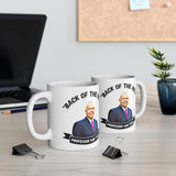 Professor Jonathan Van Tam "Back of the NET!" JVT Gift Fan Mug. Handmade in England