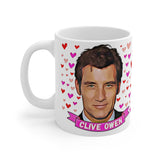 Clive Owen Cute Gift Mug. Stunning Oil Painting Design. Great Fan Present! Handmade Locally!