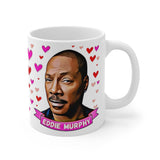 Eddie Murphy Cute Gift Mug. Stunning Oil Painting Design. Great Fan Present! Handmade in USA