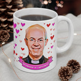 Archbishop of Canterbury Cute Gift Mug. Stunning Oil Painting Design. Great Present! Handmade Locally