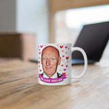 Sir Clive Sinclair Commemorative Gift Fan Mug. Stunning Oil Painting Design. Handmade locally!