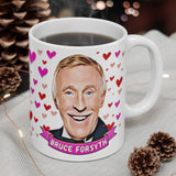 Bruce Forsyth Cute Gift Mug. Stunning Oil Painting Design. Great Fan Present! Handmade Locally