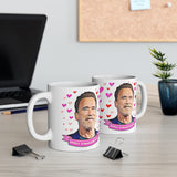 Arnold Schwarzenegger Cute Gift Mug. Stunning Oil Painting Design. Great Fan Present! Handmade