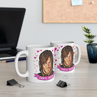 Daryl Dixon Walking Dead Cute Gift Mug. Stunning Oil Painting Design. Great Fan Present! Handmade