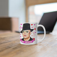 Boy George Cute Gift Mug. Stunning Oil Painting Design. Great Fan Present! Handmade Locally