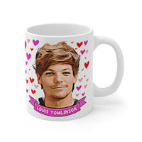 Louis Tomlinson Cute Gift Mug. Stunning Oil Painting Design. Great Fan Present! Handmade