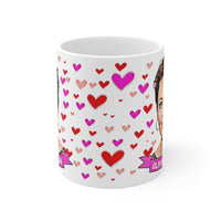 Olivia Colman Cute Gift Mug. Stunning Oil Painting Design. Great Fan Present! Handmade Locally