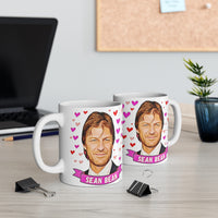 Sean Bean Cute Mug. Stunning Oil Painting Design. Great Present For Fans! Handmade in England