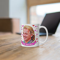 Rick Mayall Cute Gift Mug. Stunning Oil Painting Design. Great Fan Present! Handmade Locally