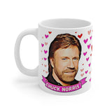 Chuck Norris Cute Gift Mug. Stunning Oil Painting Design. Great Fan Present! Handmade