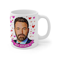 Ben Affleck Cute Gift Mug. Stunning Oil Painting Design. Great Fan Present! Handmade Locally