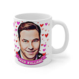 David Walliams Cute Gift Mug. Stunning Oil Painting Design. Great Little Britain Fan Present! Handmade Locally