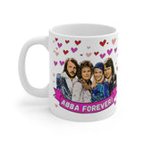 ABBA Forever! Cute Gift Mug. Stunning Oil Painting Design. Great Fan Present! Handmade Locally