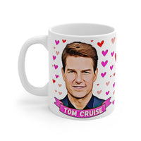 Tom Cruise Cute Mug. Stunning Oil Painting Design. Great Present For Fans! Handmade in England