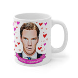 Benedict Cumberbatch Cute Gift Mug. Stunning Oil Painting Design. Great Fan Present! Handmade Locally