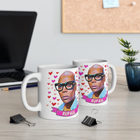 Rupaul Cute Gift Mug. Stunning Oil Painting Design. Great Fan Present! Handmade Locally