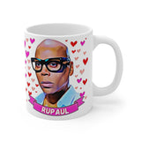 Rupaul Cute Gift Mug. Stunning Oil Painting Design. Great Fan Present! Handmade Locally