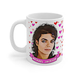 Michael Jackson Cute Gift Mug. Stunning Oil Painting Design. Great Fan Present! Handmade Locally