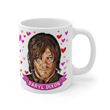 Daryl Dixon Walking Dead Cute Gift Mug. Stunning Oil Painting Design. Great Fan Present! Handmade