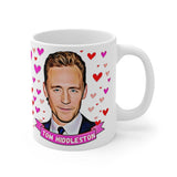 Tom Hiddleston Cute Gift Mug. Stunning Oil Painting Design. Great Fan Present! Handmade Locally