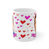 Dermon O'Leary Cute Mug. Great Present For Fans! Handmade in England