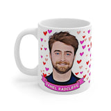 Daniel Radcliffe Cute Gift Mug. Stunning Oil Painting Design. Great Fan Present! Handmade Locally