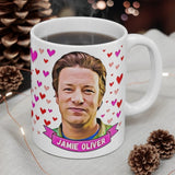 Jamie Oliver Cute Gift Mug. Stunning Oil Painting Design. Great Fan Present! Handmade Locally!