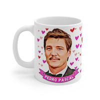 Pedro Pascal Cute Gift Mug. Stunning Oil Painting Design. Great Fan Present! Handmade Locally