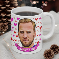 Harry Kane Cute Gift Mug. Stunning Oil Painting Design. Great England Football Team Fan Present! Handmade Locally