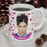 Prince Cute Gift Mug. Stunning Oil Painting Design. Great Fan Present! Handmade Locally