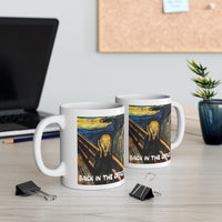 Back In The Office, "The Scream" Cheeky Gift Mug! For those dreading the office! Handmade in England. FREE FAST UK & USA DELIVERY!