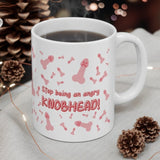 Stop Being An Angry Knobhead! Gift Mug - Funny & Rude Humour Present To Say Sorry!