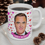 James Nesbitt Cute Gift Mug. Stunning Oil Painting Design. Great Fan Present! Handmade Locally!