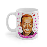 Luther Vandross Cute Gift Mug. Stunning Oil Painting Design. Great Fan Present! Handmade in USA