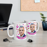 Sadiq Khan London Mayor Appreciation Society Gift Fan Mug. Labour Party Present. Handmade in England