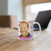 Iain Glen Cute Gift Mug. Stunning Oil Painting Design. Great Present For Fans! Handmade in England