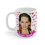 Hilary Swank Cute Gift Mug. Stunning Oil Painting Design. Great Fan Present! Handmade Locally